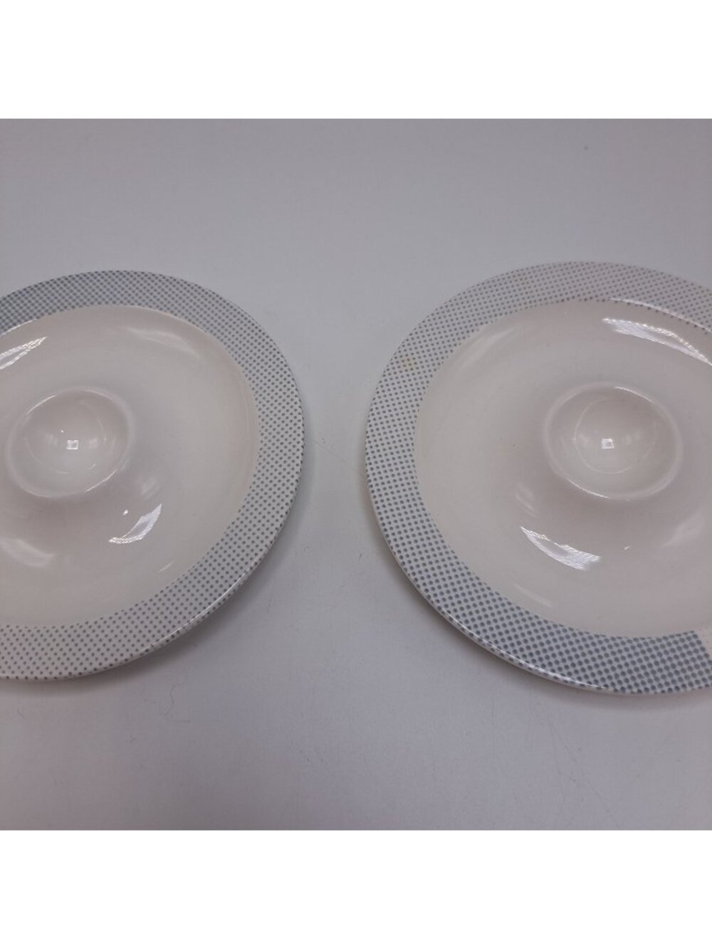 Rorstrand Sweden Marked Saucer Crock Lid Candle Holder Vintage 5" wide